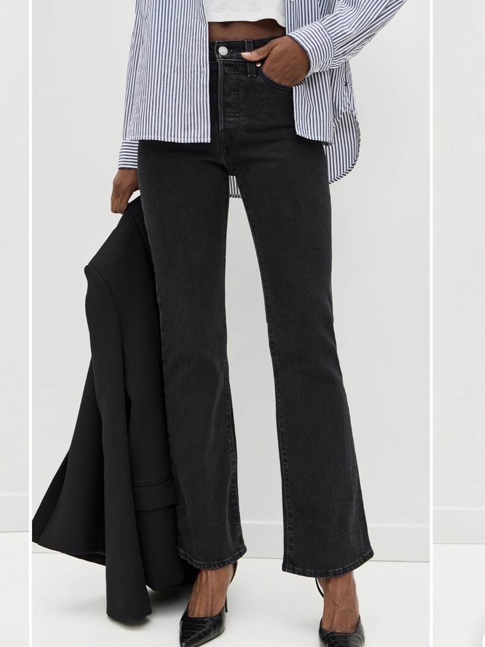 Levi's | Black Wedgie Boot-Cut Women's Jeans